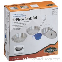 Stansport® Polished Aluminum Cook Set 5 pc Box   555795692